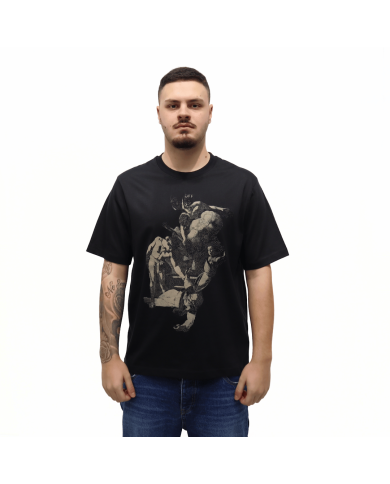 T-shirt Off White con stampa Martyrdom