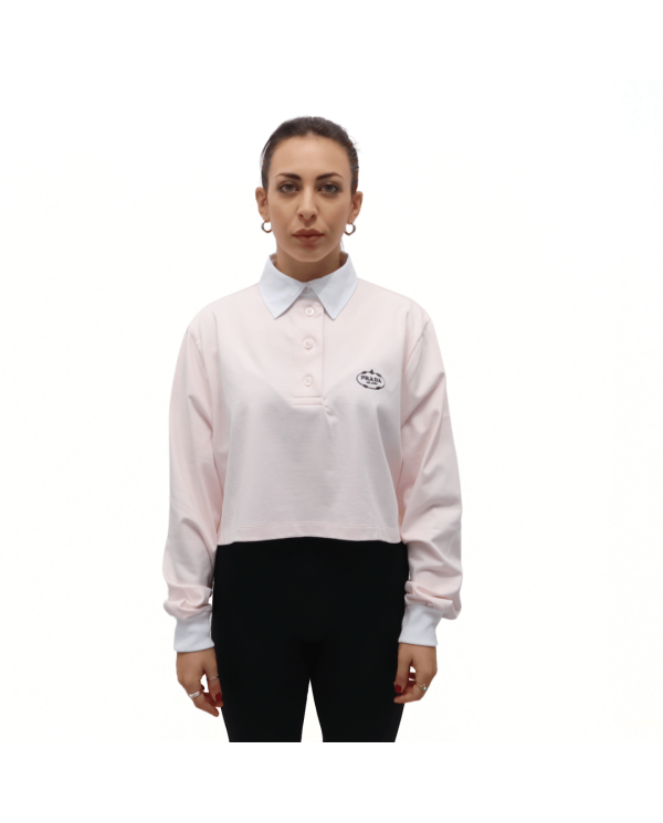 Polo Prada con ricamo