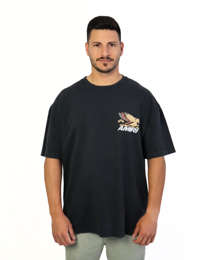 T-Shirt Cotton Vintage Pegasus Amiri