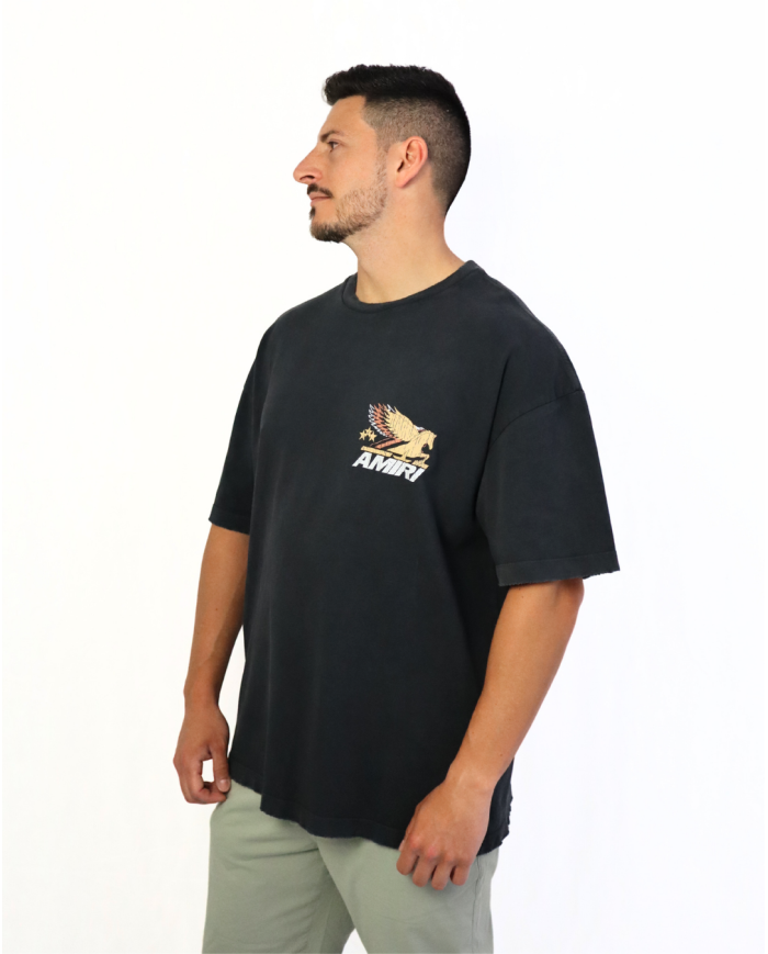 T-Shirt Cotton Vintage Pegasus Amiri