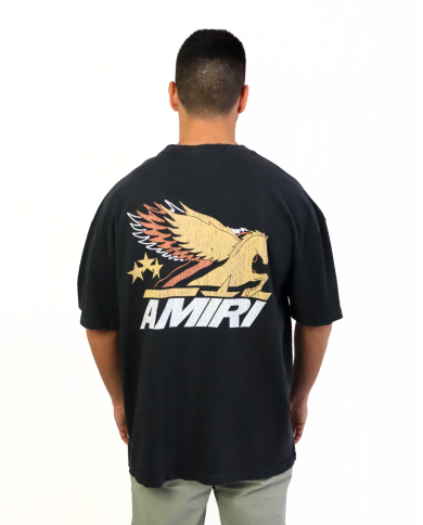T-Shirt Cotton Vintage Pegasus Amiri