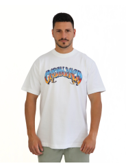 T-Shirt Casablanca Gradient Gothic