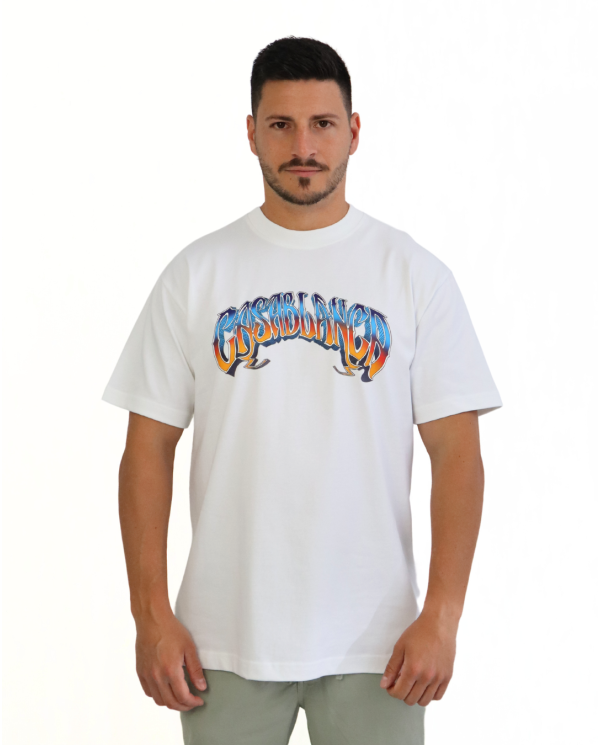 T-Shirt Casablanca Gradient Gothic