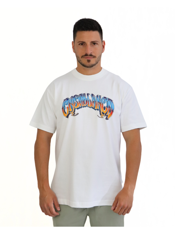 T-Shirt Casablanca Gradient Gothic
