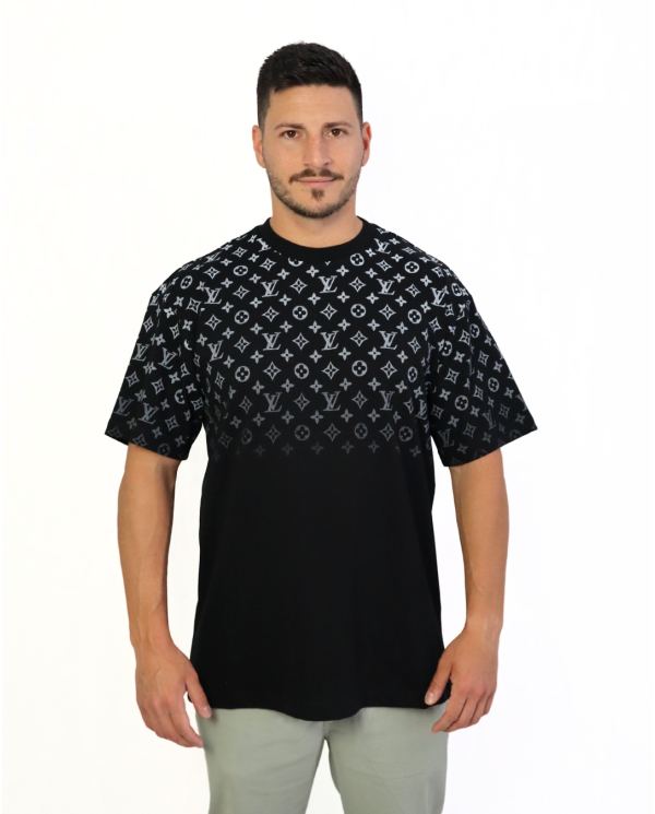 T-shirt Louis Vuitton con motivo Monogram Gradient