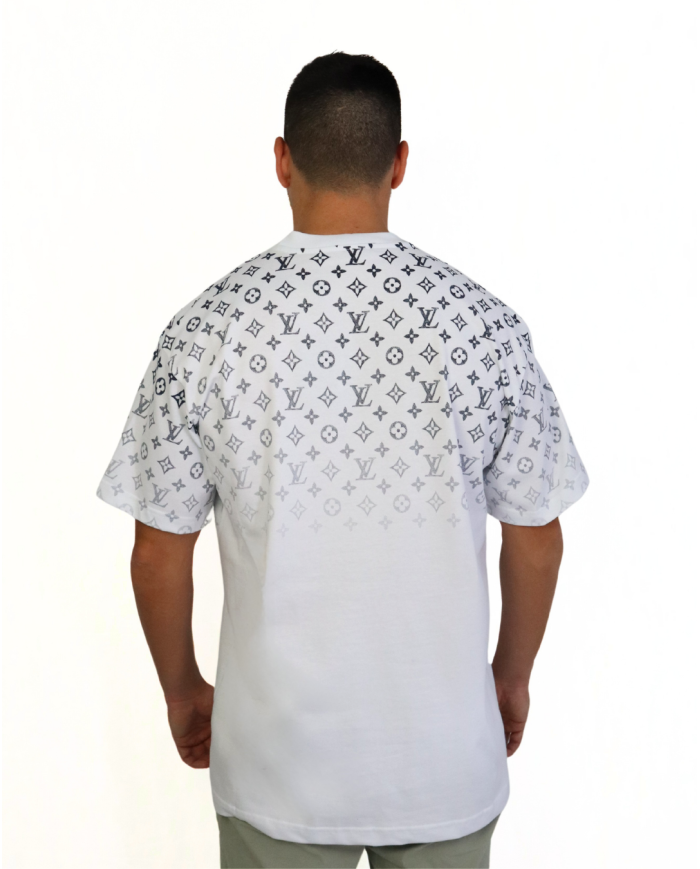 T-shirt Louis Vuitton con motivo Monogram Gradient