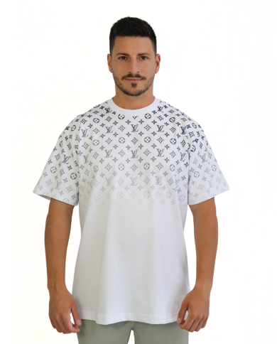 T-shirt Louis Vuitton con motivo Monogram Gradient