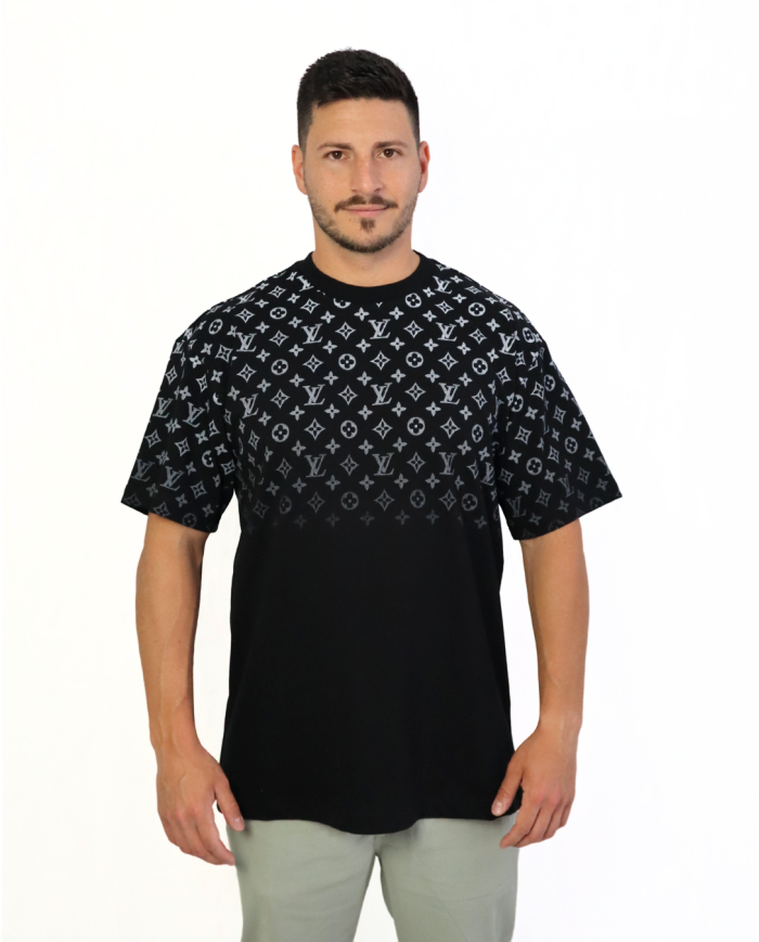 T-shirt Louis Vuitton con motivo Monogram Gradient