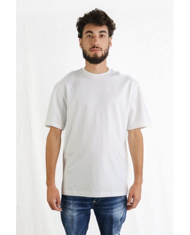 T-Shirt Ami Paris con logo laterale T-Shirt Ami Paris con logo laterale