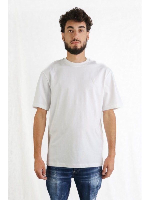 T-Shirt Ami Paris con logo laterale