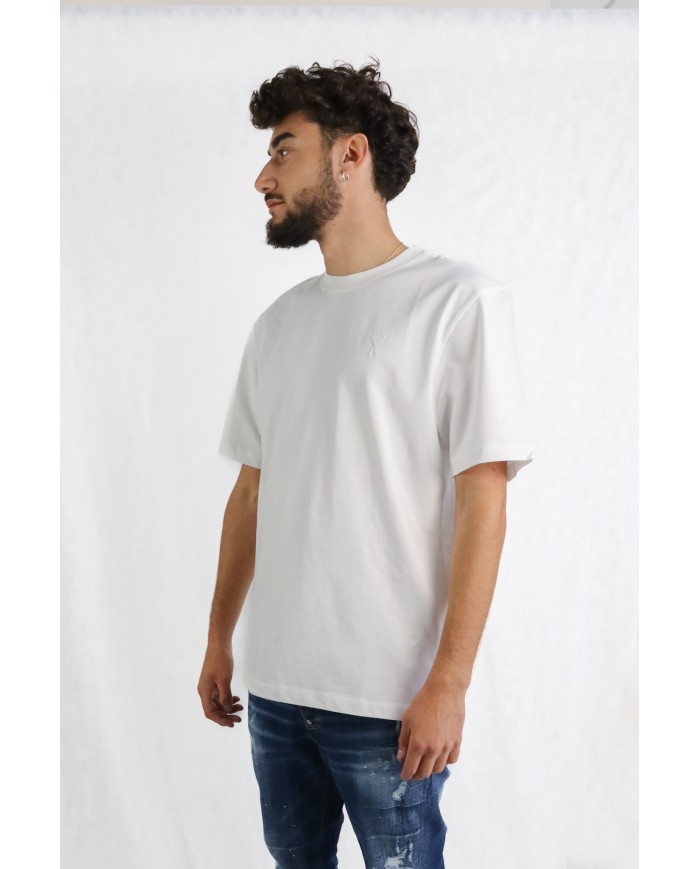 T-Shirt Ami Paris con logo laterale