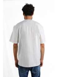 T-Shirt Ami Paris con logo laterale