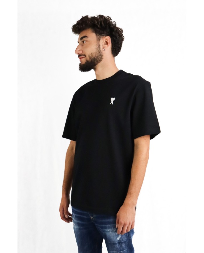 T-Shirt Ami Paris con logo laterale