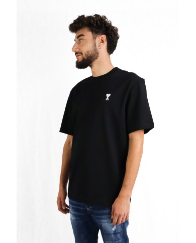 T-Shirt Ami Paris con logo laterale