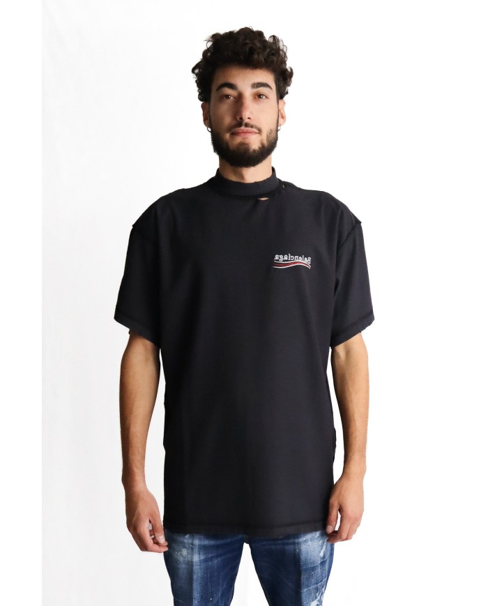 T-shirt Balenciaga con logo Campaign