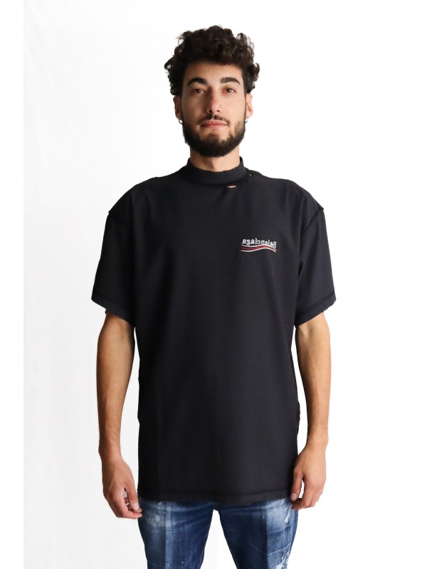 T-shirt Balenciaga con logo Campaign