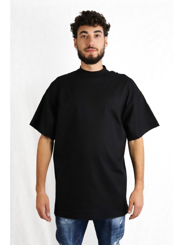 T-shirt Balenciaga Security Tape Logo Oversize