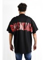 T-shirt Balenciaga Security Tape Logo Oversize