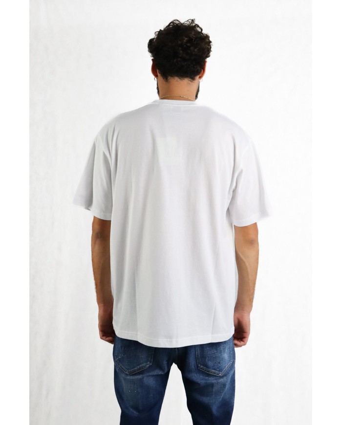 T-shirt Burberry in jersey di cotone con logo