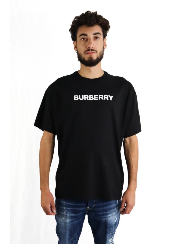 T-shirt Burberry in jersey di cotone con logo