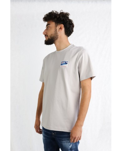 T-Shirt Casalblanca con applicazione laterale