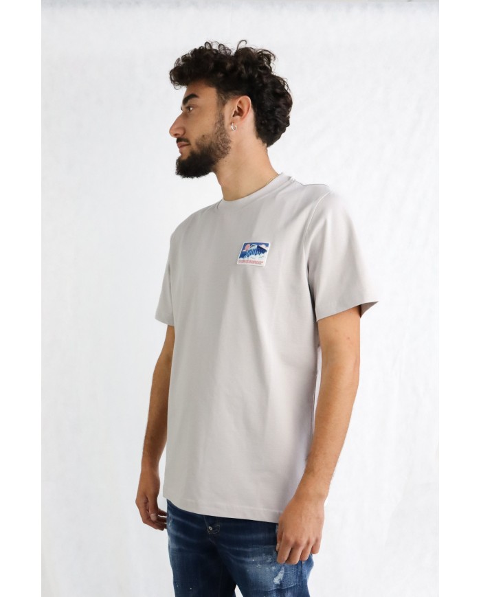 T-Shirt Casalblanca con applicazione laterale