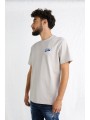 T-Shirt Casalblanca con applicazione laterale