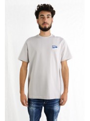 T-Shirt Casalblanca con applicazione laterale