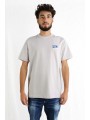 T-Shirt Casalblanca con applicazione laterale