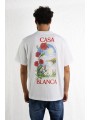 T-Shirt Casablanca con stampa fiori