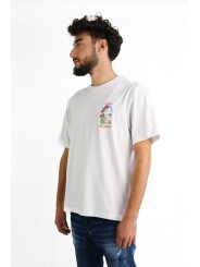 T-Shirt Casablanca con stampa fiori