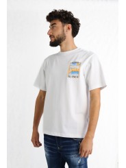 T-shirt Casablanca con stampa grafica