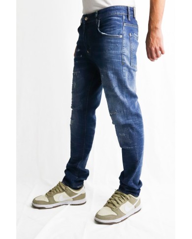 Jeans Dsquared2 Dark Scratch Wash The American Jean Jeans Dsquared2 Dark Scratch Wash The American Jean