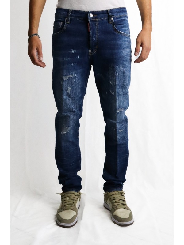 Jeans Dsquared2 Dark Scratch Wash The American Jean