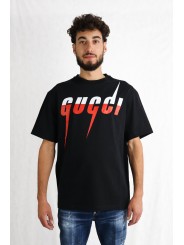 T-Shirt Gucci con stampa Blade