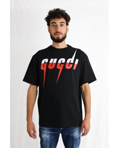 T-Shirt Gucci con stampa Blade
