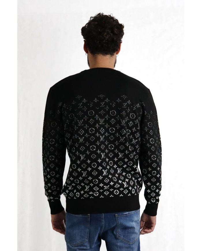 Maglioncino Louis Vuitton motivo Monogram effetto sfumato LVSE