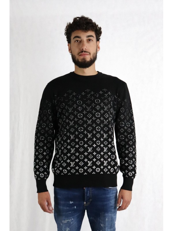 Maglioncino Louis Vuitton motivo Monogram effetto sfumato LVSE