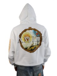 Felpa Amiri con cappuccio Alchemy Frame