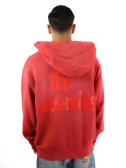 Felpa Balenciaga Tape Type con tasca strappata