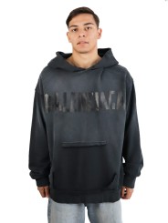 Felpa Balenciaga Tape Type con tasca strappata