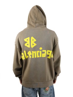 Felpa Balenciaga Tape Type Medium Fit