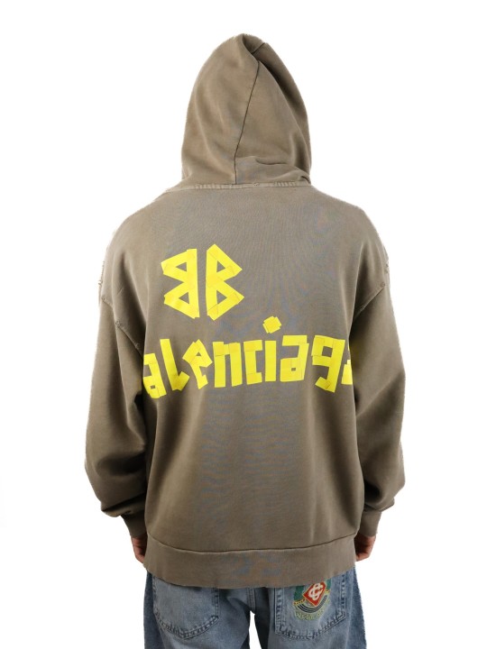 Felpa Balenciaga Tape Type Medium Fit