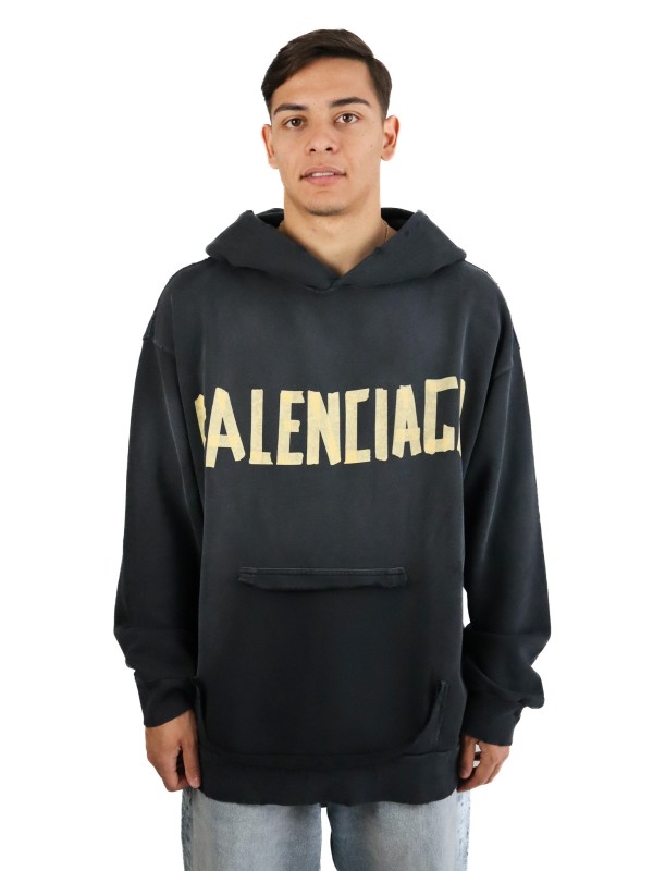Felpa Balenciaga Tape Type Medium Fit