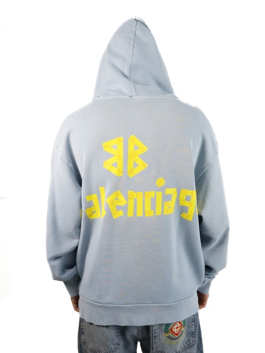 Felpa Balenciaga Tape Type Medium Fit