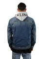 Giacca trucker Celine in denim