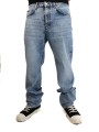 Jeans classic con placca Dolce & Gabbana