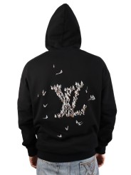 Felpa Louis Vuitton con ricamo