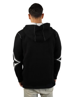 Felpa Louis Vuitton Graphic Intarsia Zipped Cotton