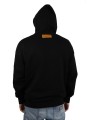 Felpa Louis Vuitton con iniziali LV impresse e cappuccio